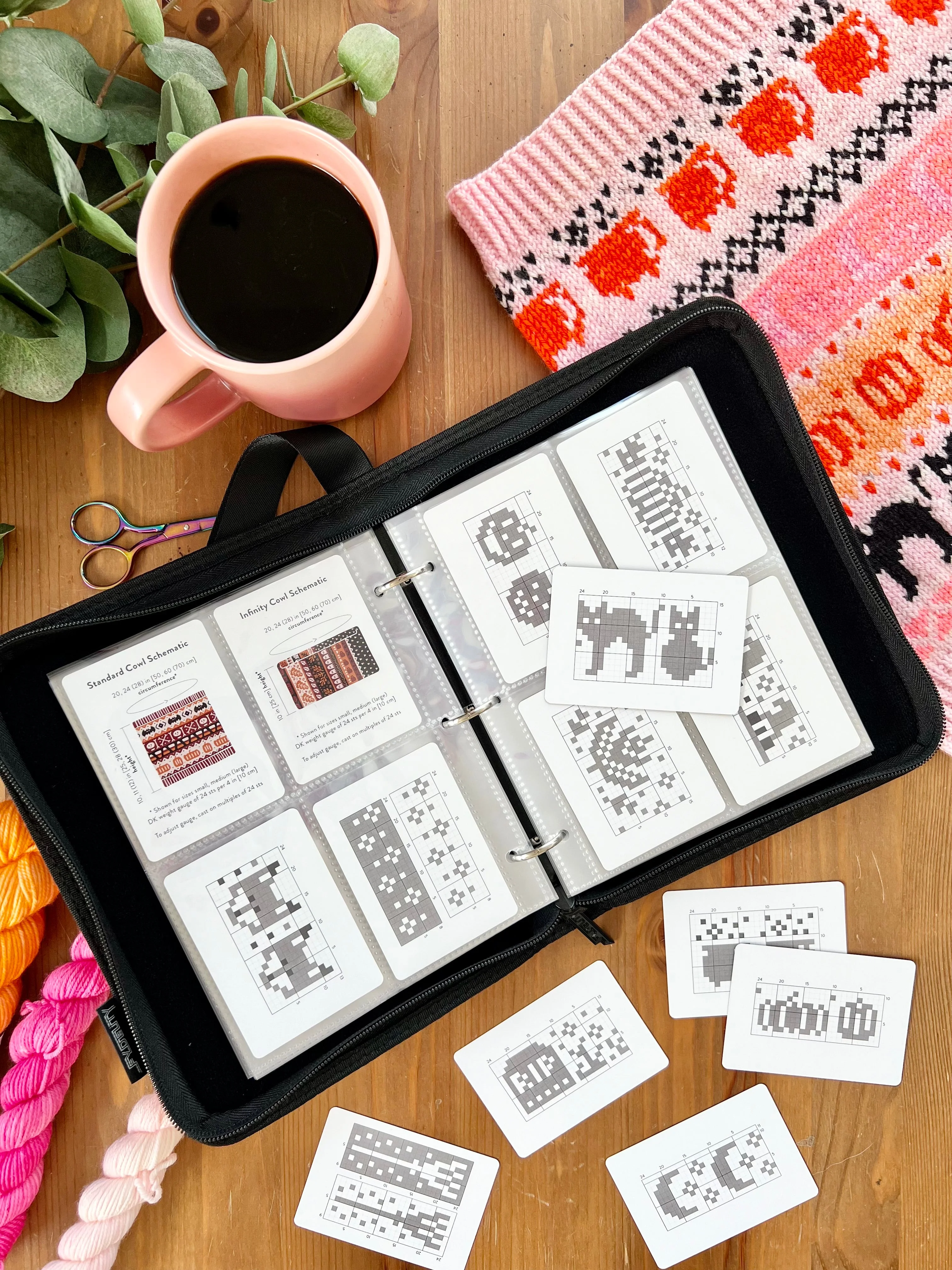 Doodle Card Binder | 4-Pocket | Max (400 pcs) | Black - Image 4